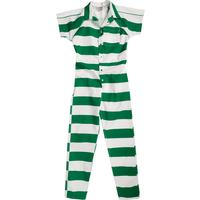 Image of Coveralls, Green & White, L